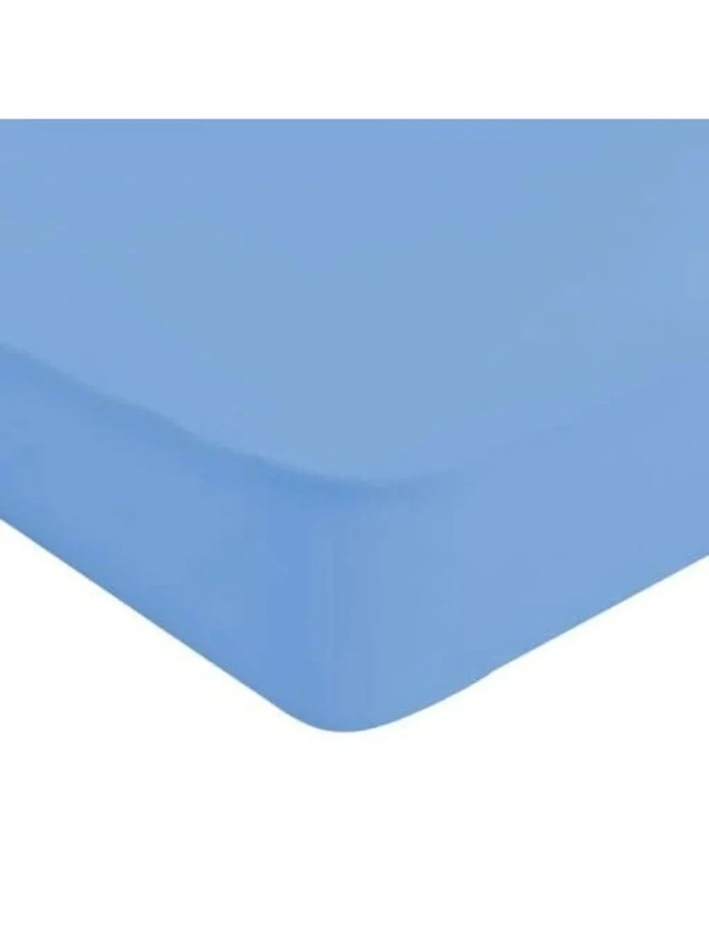 Cloud Island Fitted Crib Sheet Heather Bergen Blue 28